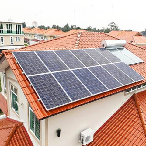 Componentes solares de techo