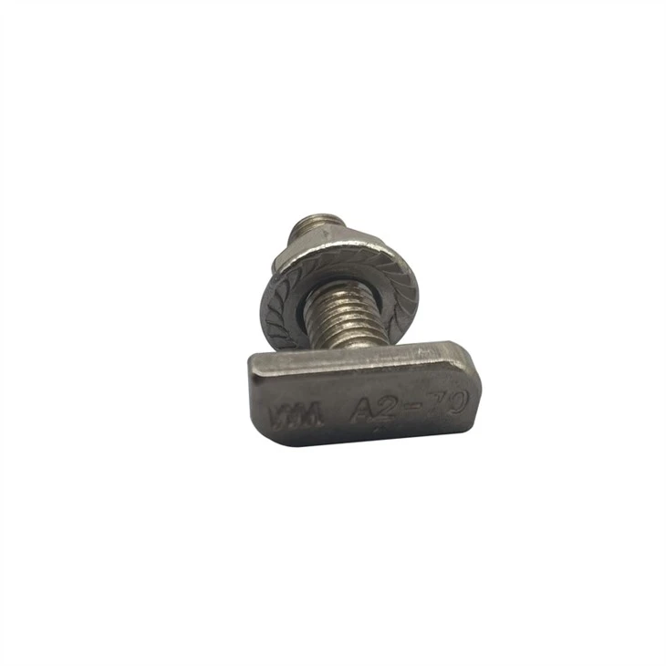 Stainless Steel T Slot Bolt Fastener