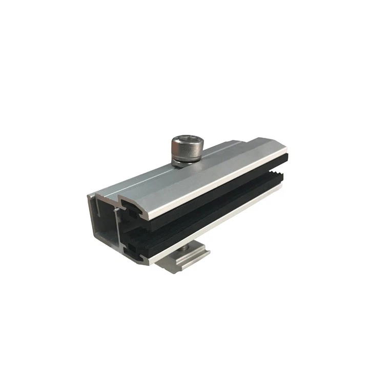 frameless solar panel clamps