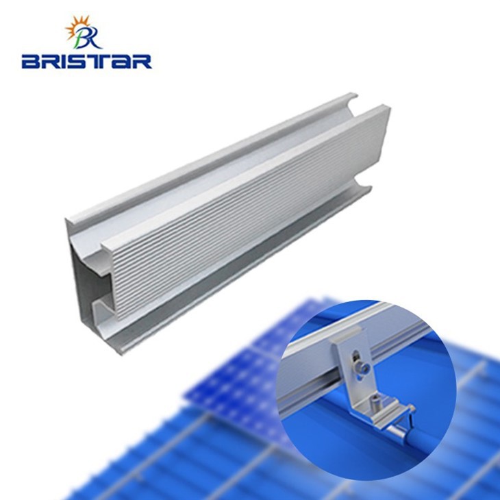 pv profile solar panel aluminium mounting rail