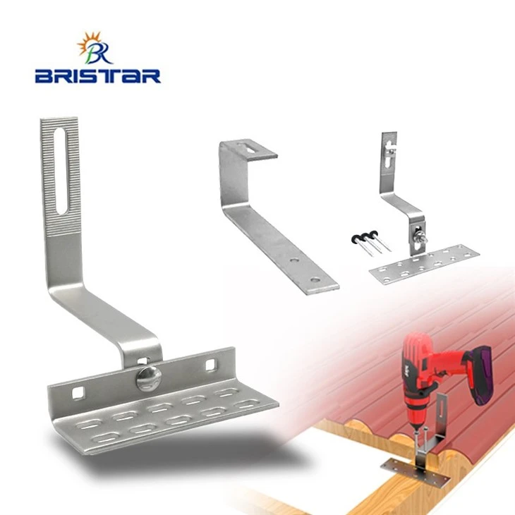 tile roof hook solar mounting structure tile roof hook solar mounting structure